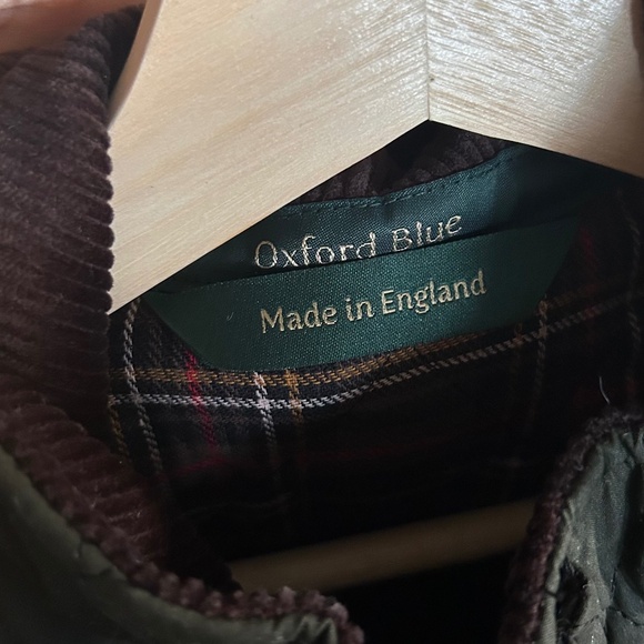 NWOT Oxford Blue Barbour Quilted Vest Made in England Women's S - Picture 2 of 5